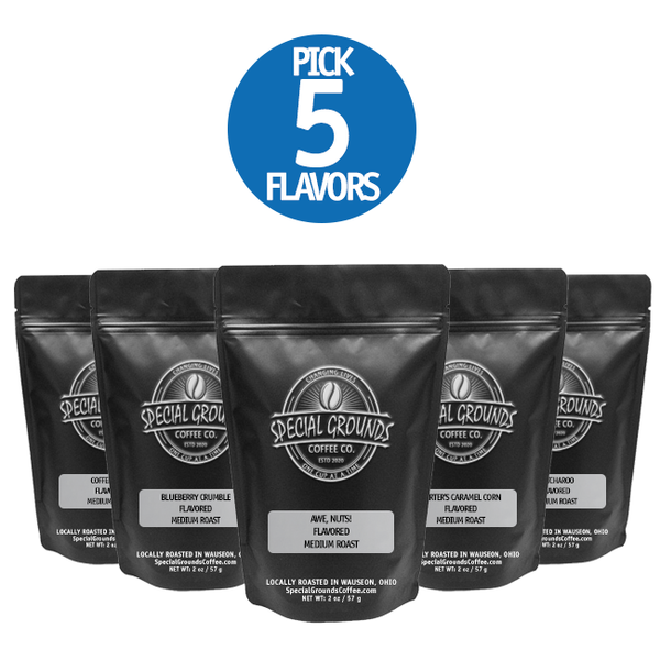 Pick 5 Flavors 4 oz. Sample Pack