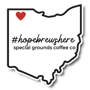 #hopebrewshere Ohio Sticker